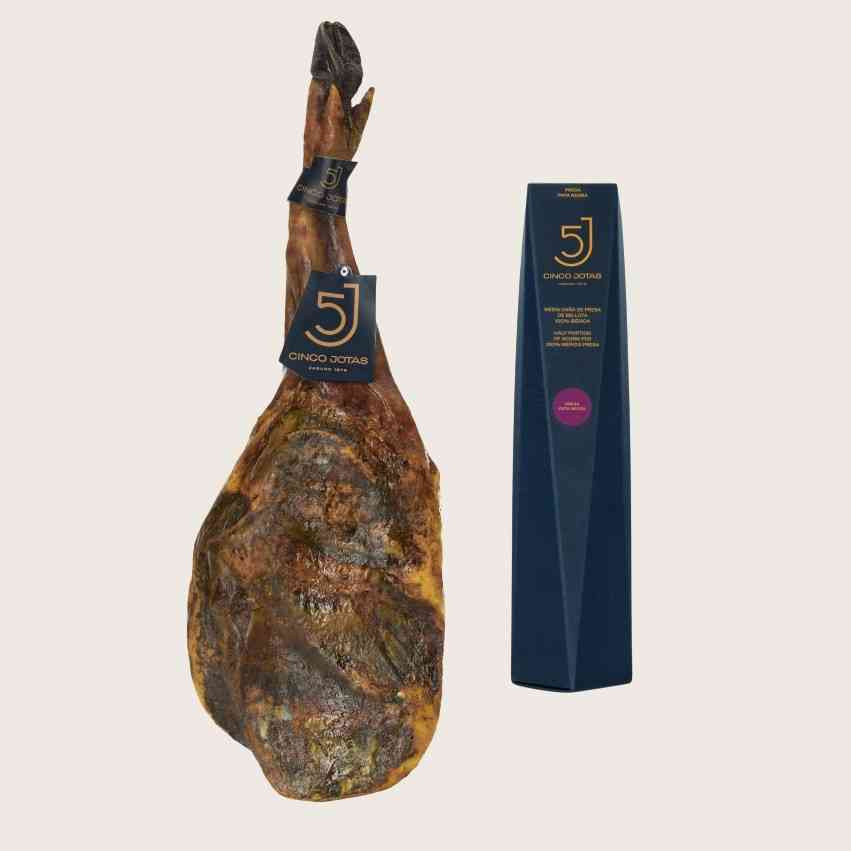 Pack 5J B : Paleta 5 Jotas de 5-5,5 kg/pieza + 1/2 Caña de presa 5 Jotas