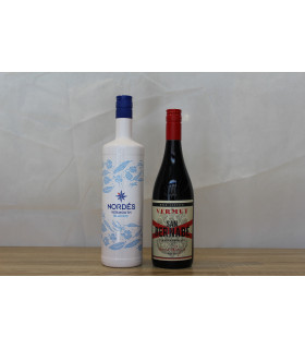 Surtido L'heure du Vermouth | Vermouth Nordés Blanc et Vermouth Rouge San Bernabé
