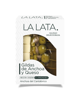 GILDAS ANCHOA E QUEIJO TARRINA 150GR (1CJ 5UD)