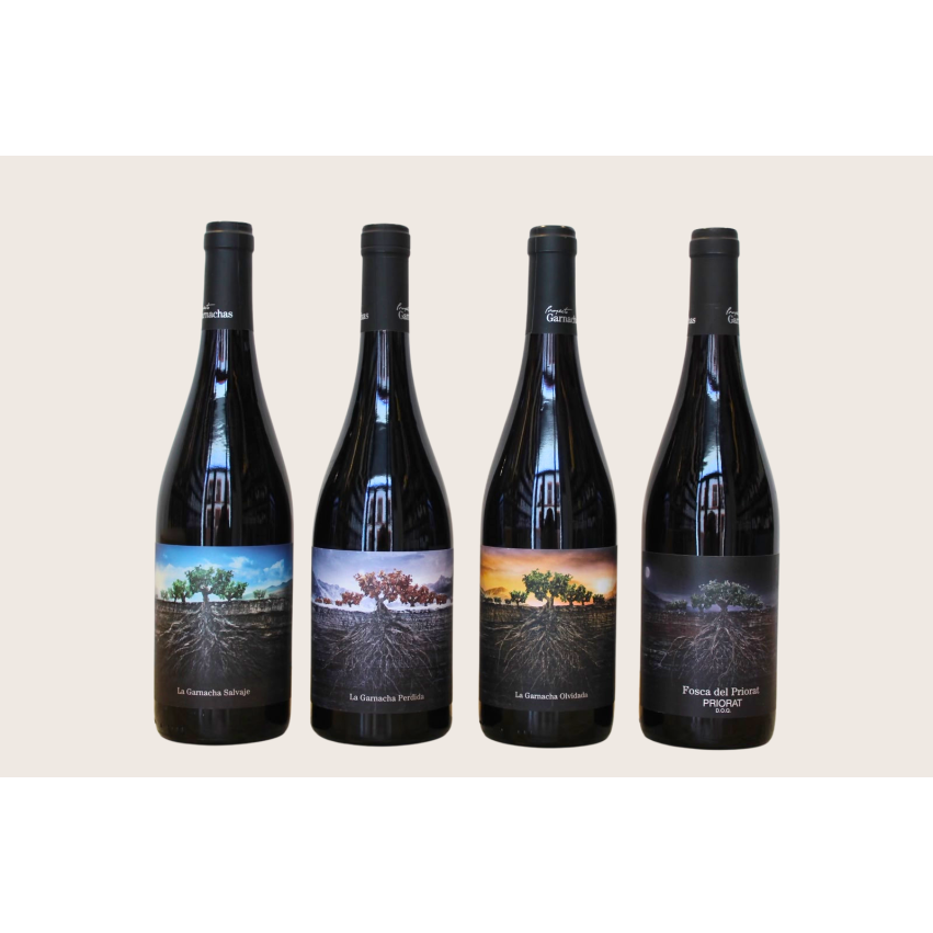 Surtido de vins Garnacha "amateurs"