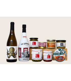 Gourmet Snack Assortment | Canned Goods, Pâtés, Appetizers, and Drinks to Share