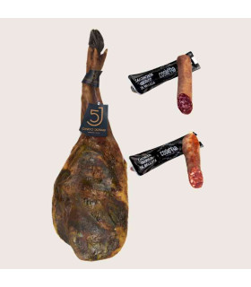 Pack 5J K: Paleta, Chorizo i Salchichón 100% Bellota | Iberian Market
