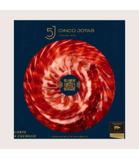Gehobelter Jamón 5J Bellota – Pack 12 x 80 g | Iberian Market