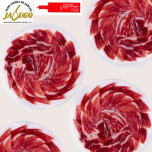 Loncheado a mano de Jamón de Bellota Ibérico Flor Sierra | Iberian Market