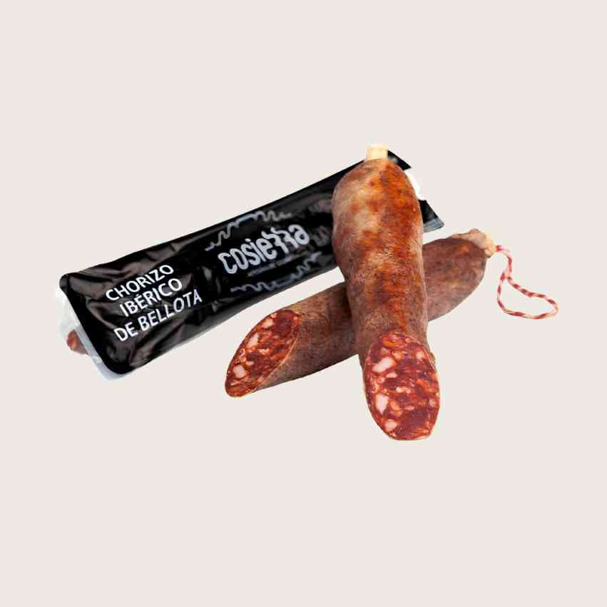 Chorizo Ibérico de Bellota Cosierra - 2 Medias Piezas po 450g ka?da