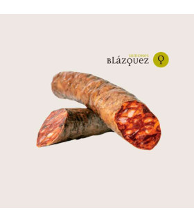 Salchichón Ibérico de Bellota Blázquez - 2 Medias Piezas (450g c/ud)