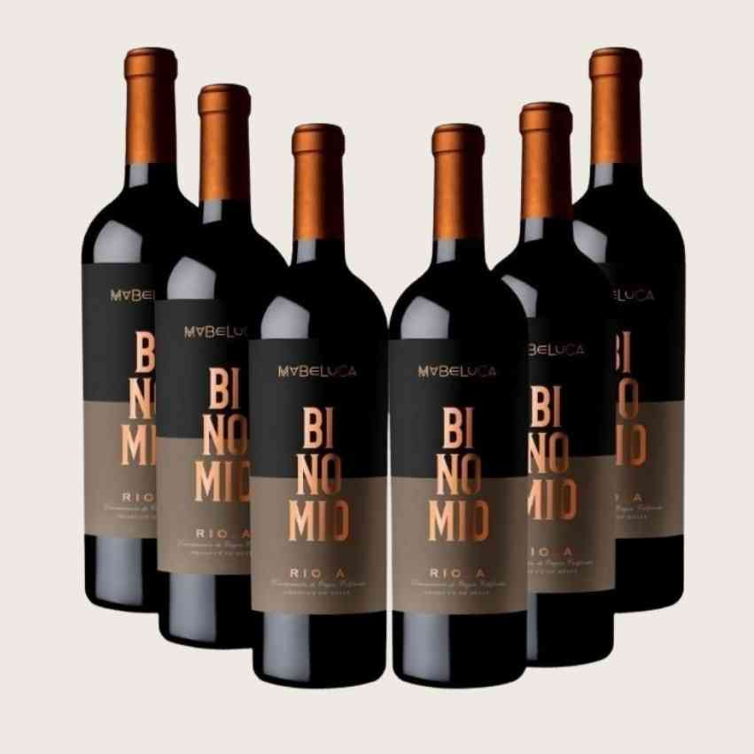 Mabeluca Binomio Reserva DOCa Rioja - Caixa de 6 Garrafas | Comprar Online