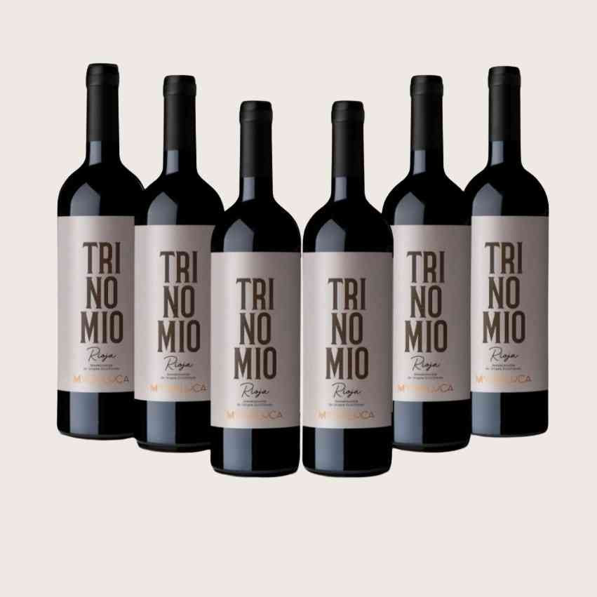 Acquista Mabeluca Trinomio Crianza DOCa Rioja - Confezione da 6 Bottiglie