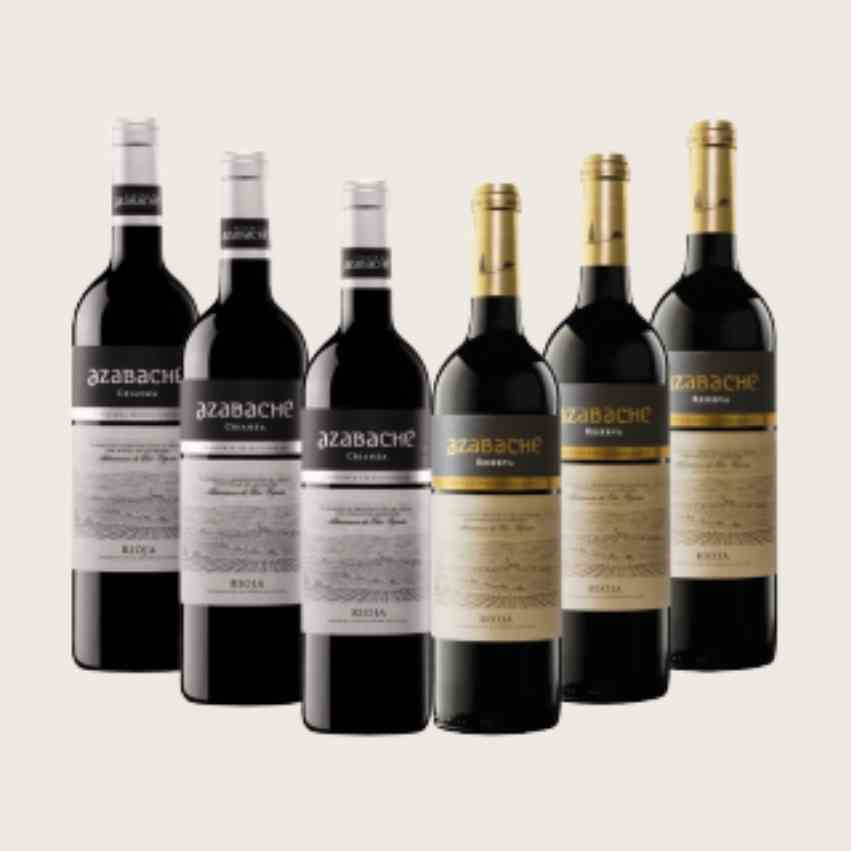 Set Vinos Azabache: Reserva and Crianza DOCa Rioja | Iberian Market