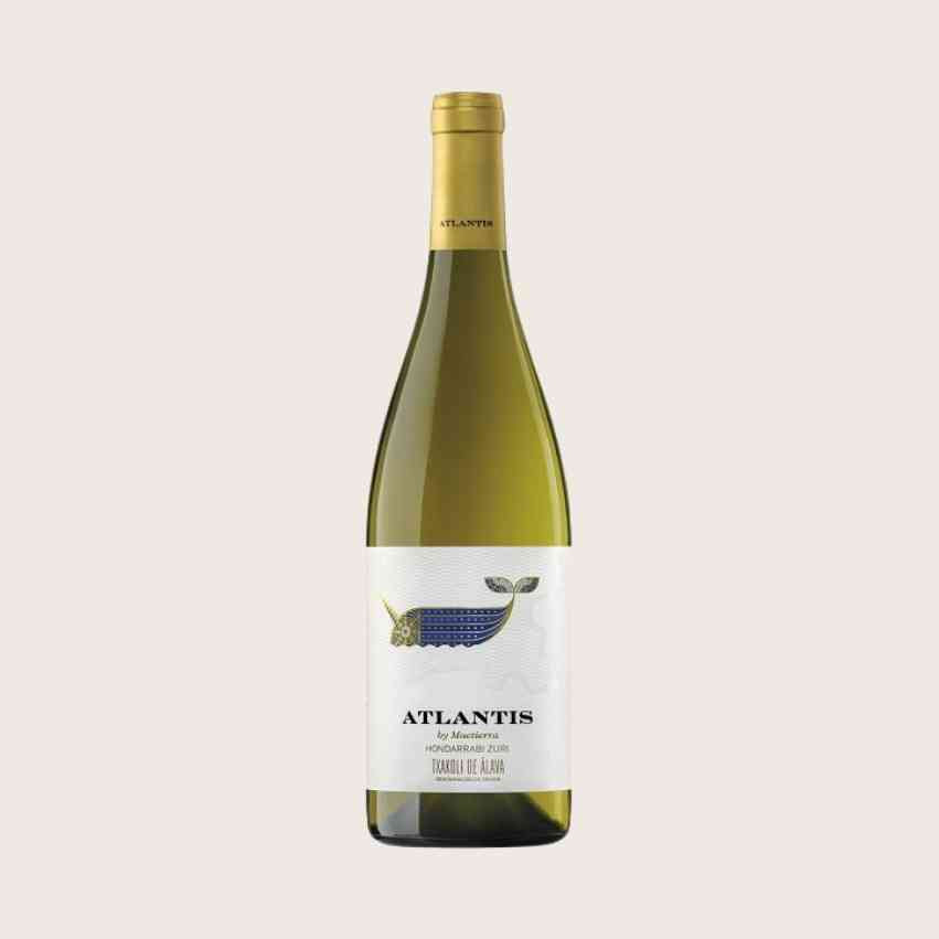Maetierra Atlantis Hondarrabi Zuri 75 cl | Vin Blanc DO Txakoli d'Álava | Iberian Market