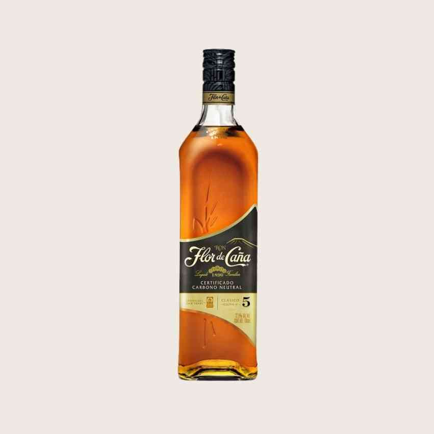 Ron Flor de Caña 5 Jahre 70 cl | Premium Rum aus Nicaragua | Iberian Market