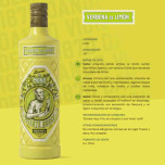 Lemon Verbena Monkey Liqueur 70 cl | Handmade Lemon Liqueur | Iberian Market