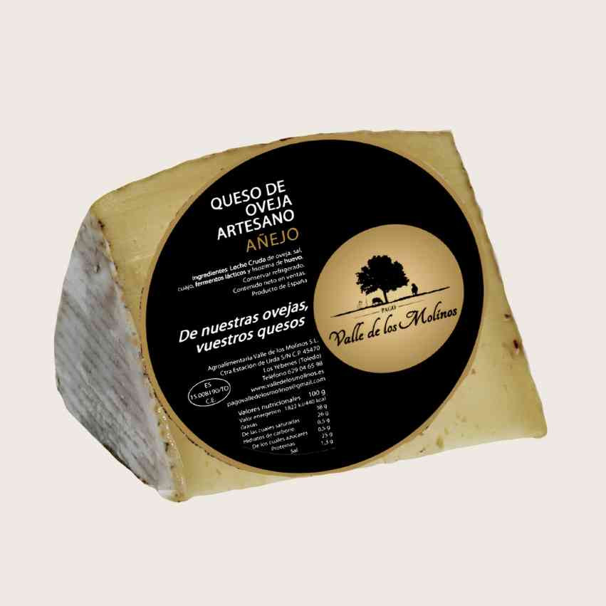 Formaggio di Pecora Artigianale Stagionato Valle dei Mulini | Formaggio Manchego Stagionato | Iberian Market