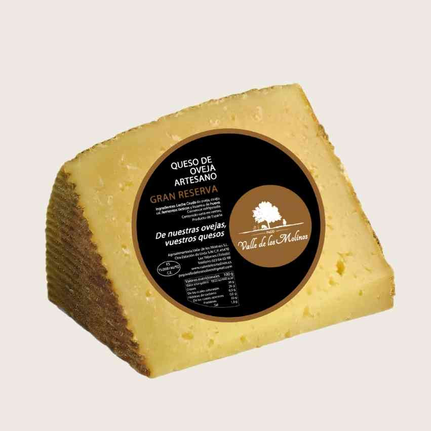 Formaggio di Pecora Artigianale Gran Riserva Valle de los Molinos | Formaggio Manchego Stagionato | Iberian Market