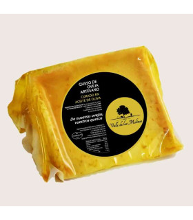 Fromage de Brebis Artisan Affiné à l'Huile d'Olive Vallée des Moulins | Fromage Manchego Gourmet | Iberian Market