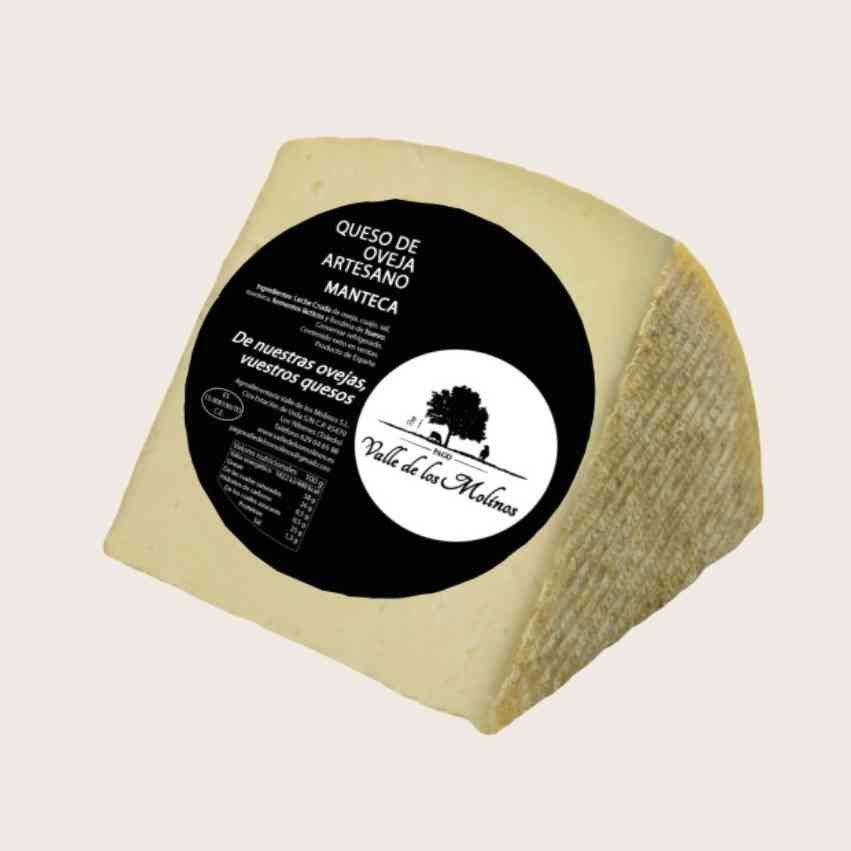 Fromage de brebis artisanal affiné dans la graisse Vallée des Moulins | Fromage Manchego Gourmet | Iberian Market