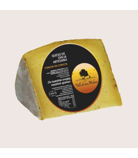 Fromage de Brebis Artisan Affiné à la Bière Vallée des Moulins | Fromage Manchego Gourmet | Iberian Market