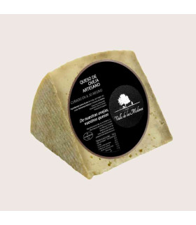 Aged Artisan Sheep Cheese with Black Garlic Valle de los Molinos | Gourmet Manchego Cheese | Iberian Market