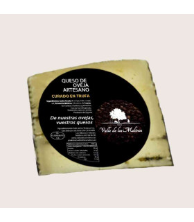 Queso de Oveja Artesano Curado con Trufa Valle de los Molinos