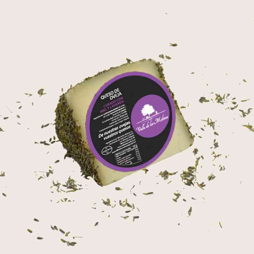 Queijo de Ovelha Curado com Mel e Lavanda Vale dos Moinhos | Queijo Manchego Gourmet | Iberian Market