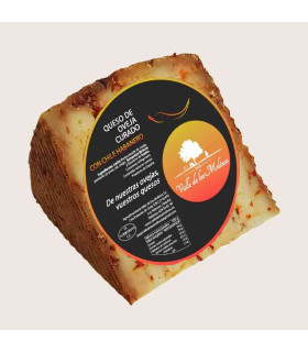 Formaggio di Pecora Stagionato con Peperoncino Habanero Valle de los Molinos | Formaggio Piccante Manchego | Iberian Market