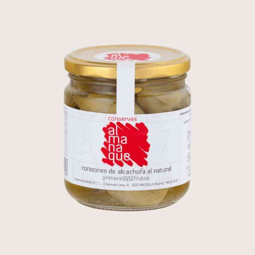 Corações de Alcachofra ao Natural – Conservas Almanaque | Iberian Market
