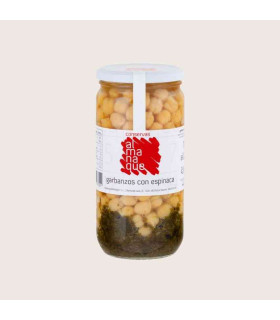 Garbanzos con Espinaca 720 ml - Conservas Almanaque