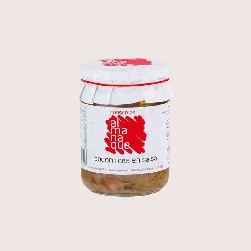 Codorniz Entera 2 Piezas en Salsa 445 ml - Conservas Almanaque