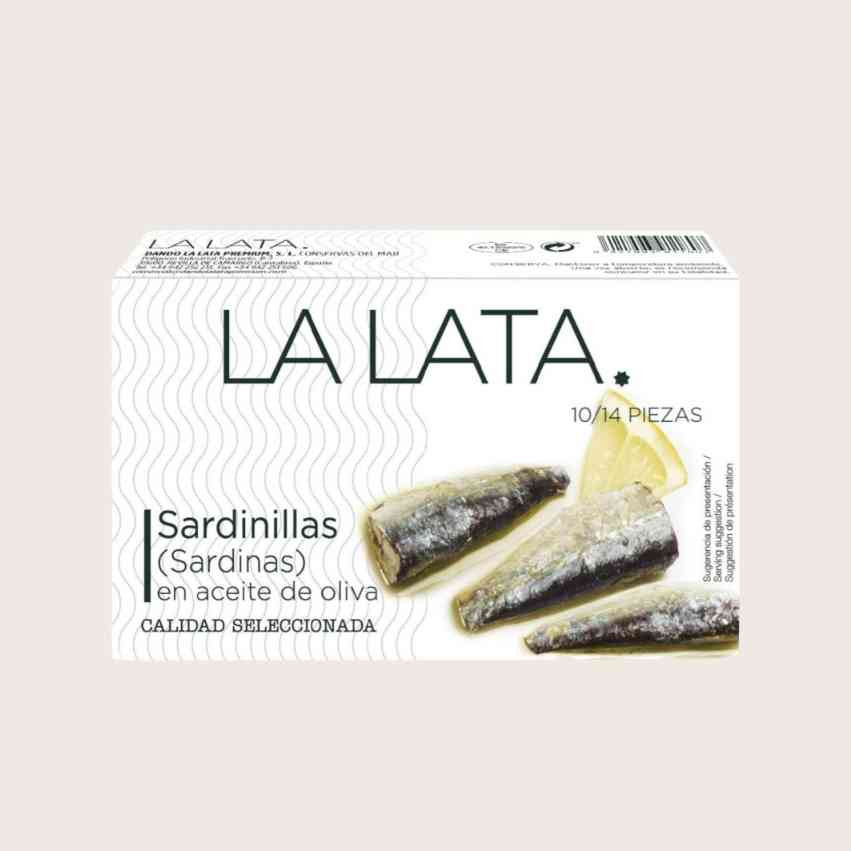 Sardinillas dans de l'huile d'olive 10/14 – 115 g – La Lata | Iberian Market