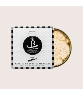 Paté d'œufs de merluza Real Conservera 120 ml | Conserve Gourmet Galicienne | Iberian Market
