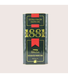 Huile d'Olive Extra Vierge 1881 – Boîte 5 L | Huile Andalousie Premium | Iberian Market
