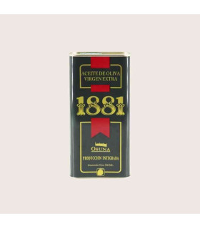 Olej 1881 Puszka 0,5 L | Oliwa z Oliwek Extra Vergine z Andaluzji | Iberian Market