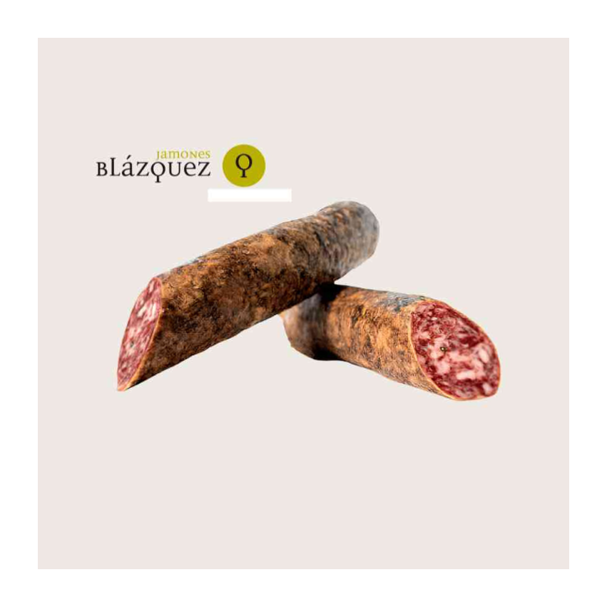 Salchichón Ibérico de Bellota Blázquez - 2 Po?owy (450g c/ud)