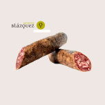 Salchichón Ibérico de Bellota Blázquez - 2 Po?owy (450g c/ud)