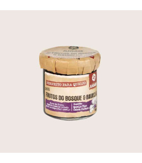 Acheter de la Confiture de Fruits des Bois et Vanille Quinta de Jugais 180 g | Confiture Gourmet Naturelle