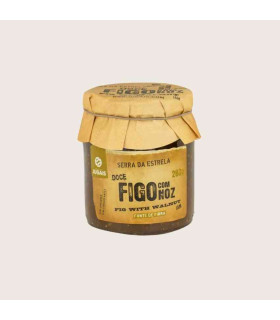 Acheter de la Confiture de Figues aux Noix Quinta de Jugais 280 g | Confiture Gourmet Artisanale