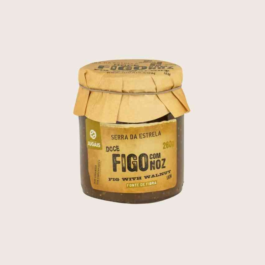 Comprar Compota de Figos com Nozes Quinta de Jugais 280 g | Compota Gourmet Artesanal