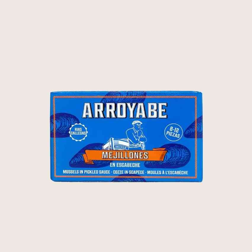 Mussels in Marinade 120 ml Arroyabe – Premium Preserve