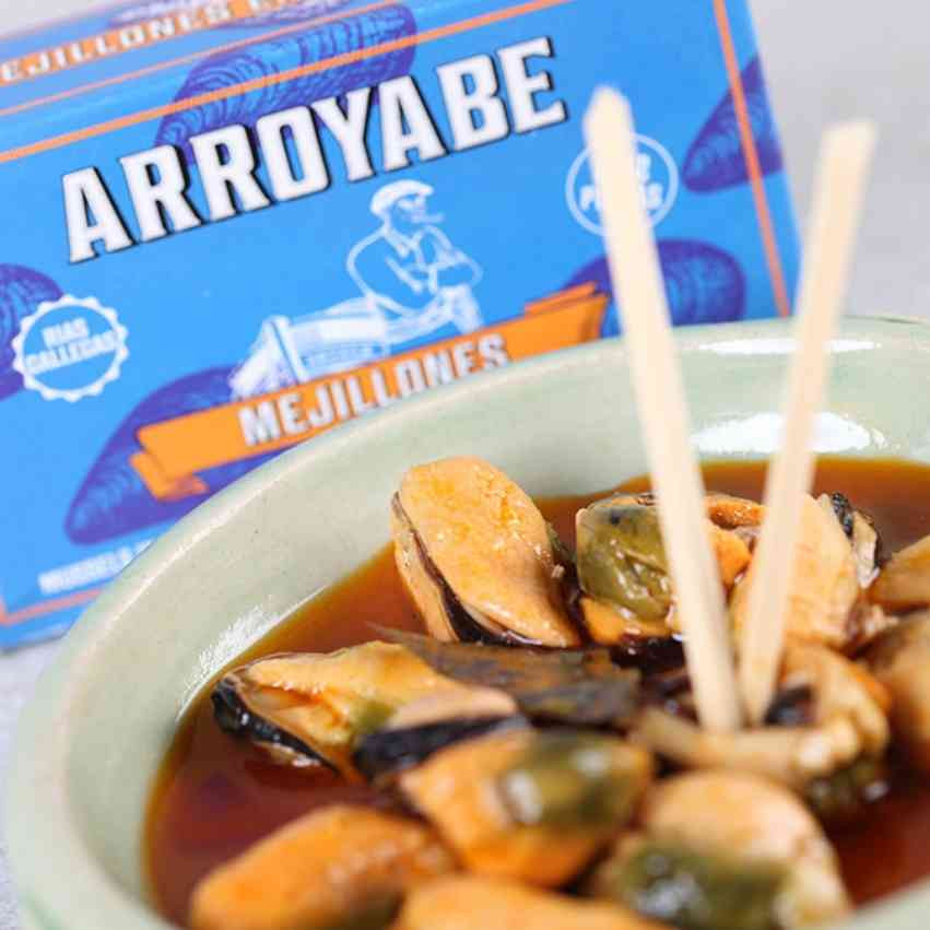 Cozze in Salsa 120 ml Arroyabe – Conserve Premium