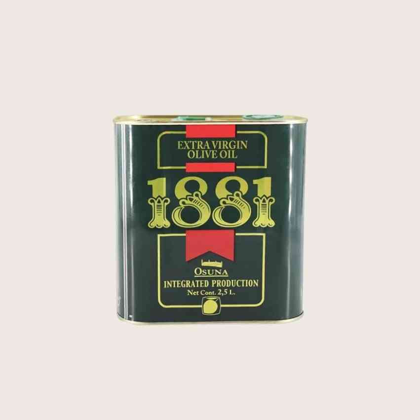 Extra Virgin Olive Oil 1881 – Can 2.5 L | Premium Andalusian Oil | Iberian Market