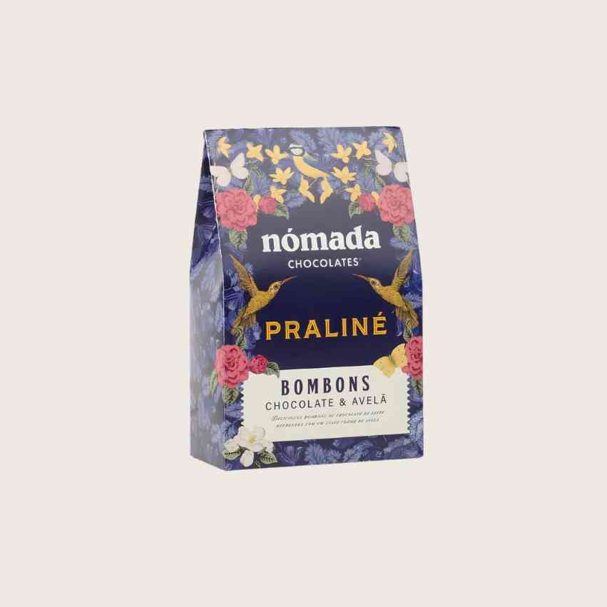 Bomboniki Praliné Czekolada i Orzechy Laskowe 100 g Nómada – Czekolada R?cznie Robiona