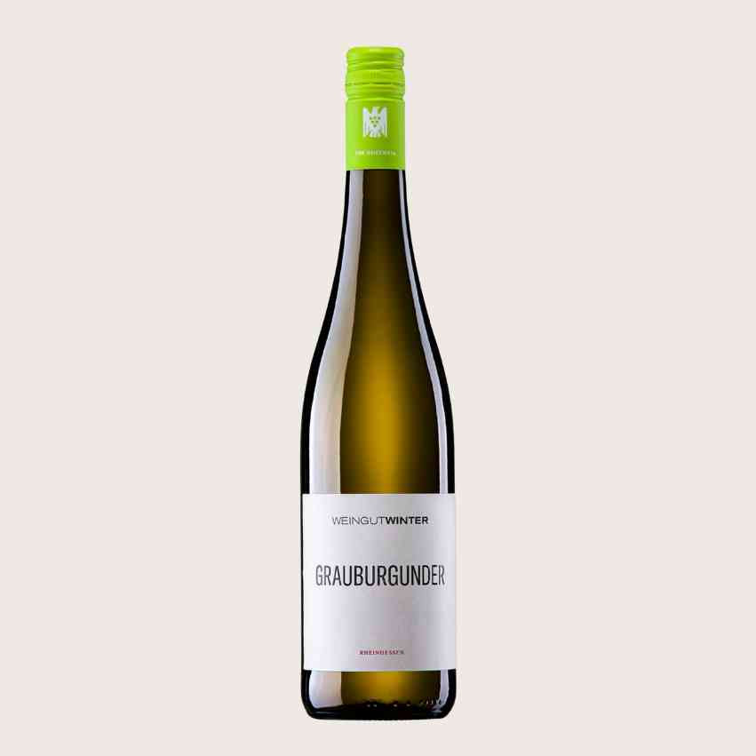 Wino Bia?e Grauburgunder Weingut Winter | Elegancki Pinot Gris Niemiecki