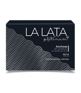 Sardellen aus dem Kantabrischen Meer Serie Platinum Die Dose 10/12 Filets | Gourmet Premium