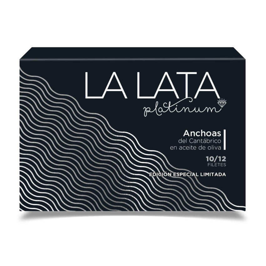 Acciughe del Cantabrico Serie Platinum La Latta 10/12 Filetti | Gourmet Premium