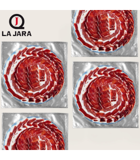Iberian Cebo Ham Pack La Jara 20 Sliced Pouches | Gourmet