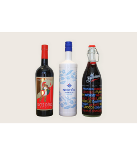 Surtido Die Stunde des Vermuts | Vermouth Nordés Weiß und Vermut Rot San Bernabé