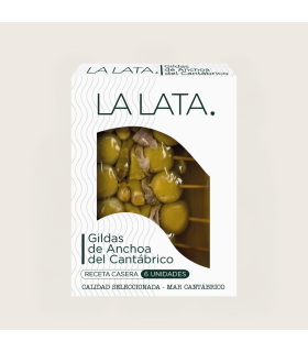 Gildas Artesanais do Cantábrico A Lata 150 g (6 unid) | Aperitivo Gourmet