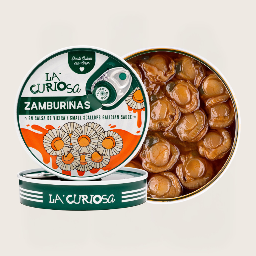 Zamburiñas w Sosie Ma??owym 110g - La Curiosa