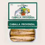Caballa Provenzal (Filetes de Caballa en Aceite de Oliva con Tomillo y Limón) 120grs. - La Curiosa
