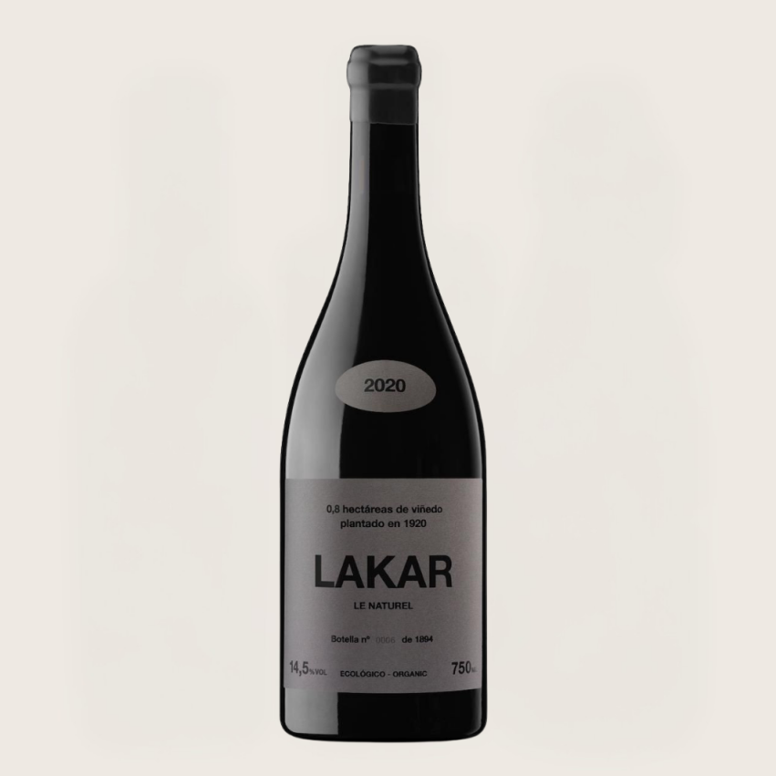 Le Naturel Lakar 75 cl – Vino Rosso Naturale Ecologico